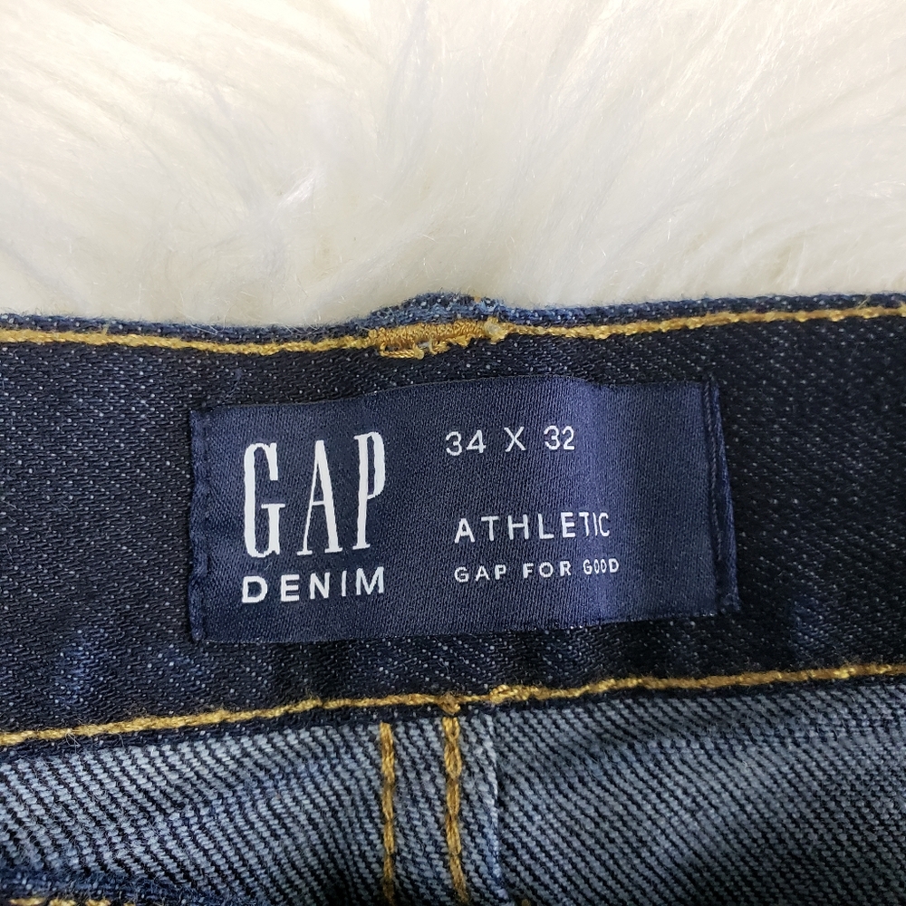Gap mens athletic slim skinny jeans 34×32 - Picture 10 of 12